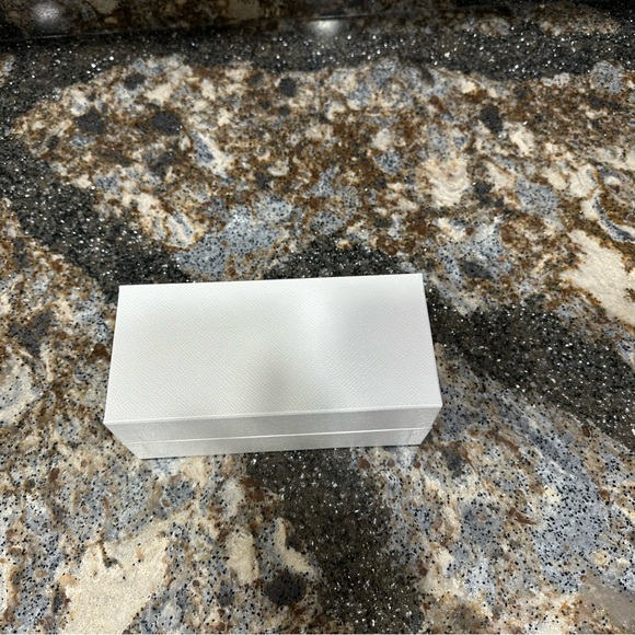 Prada white sunglasses case and box (hard case) - mint condition. Never used. - Picture 5 of 7